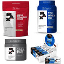 Kit: Top Whey 3W +Performance + Mass Titanium + Creatine + Power Protein Bar